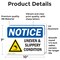 Signmission 7 in Height, 10 in Width, Vinyl Decal, Rectangle OS-2PACK-NS-D-710-L-18763 - alternate 3